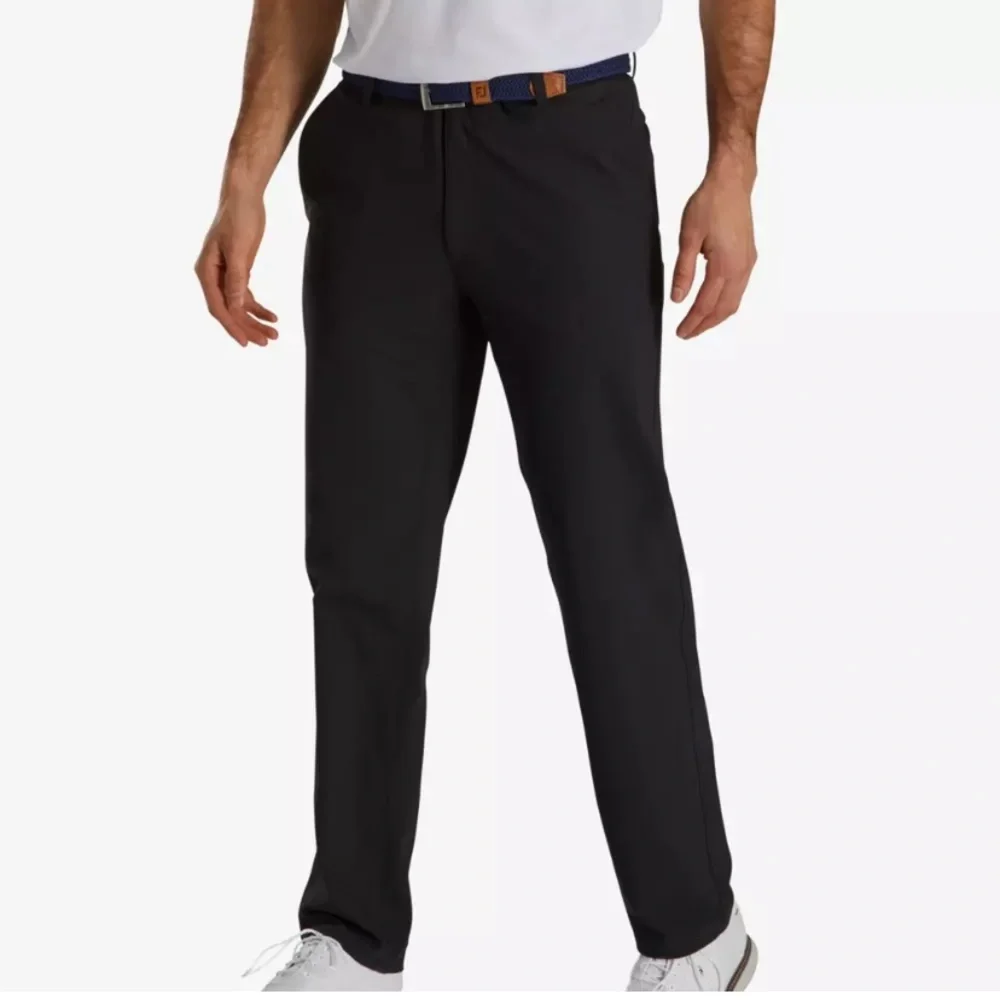 NWT FootJoy Performance Knit Pants in Black W32/L32 - Picture 1 of 5